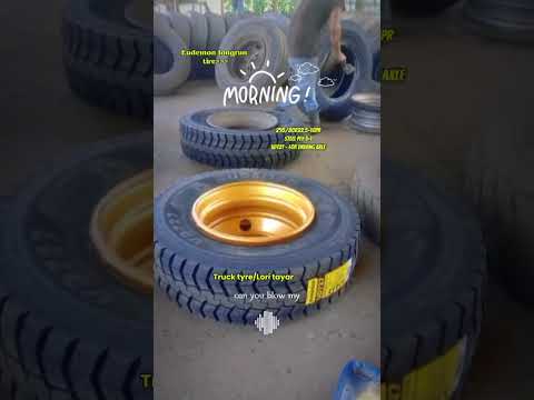 Eudemon Longrun Tire, 295/80R22,5-18PR UD727 Lug Pattern, Customer From Kuantan , Install Tyre 