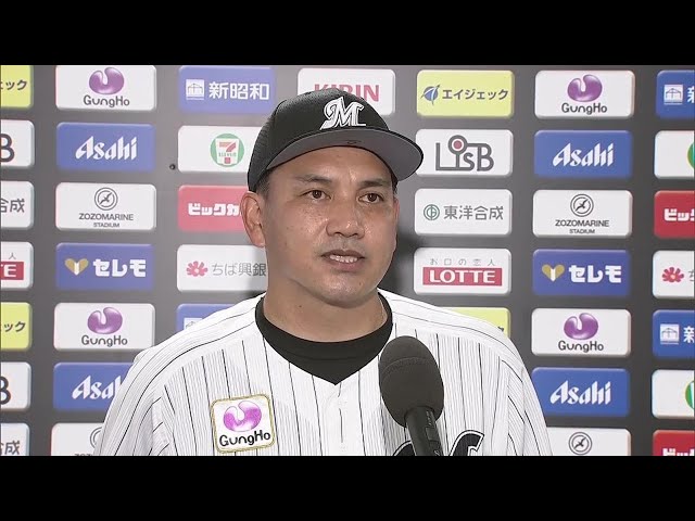 7月2日 マリーンズ・井口資仁監督 試合後インタビュー