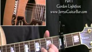How To Play Gordon Lightfoot Canadian Railroad Trilogy Intro and 1st Section