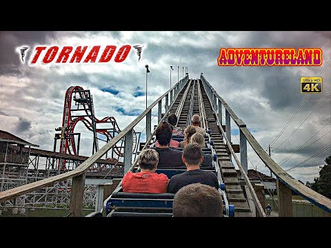 On-ride point of view of Tornado