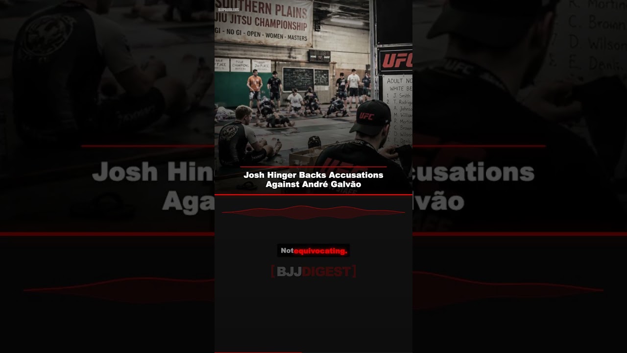 Josh Hinger Breaks Atos Silence on Galvão Allegations #Shorts