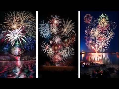 HOW to photograph FIREWORKS - STEP by STEP walkthrough with Camera Settings -  Nikon Z9
