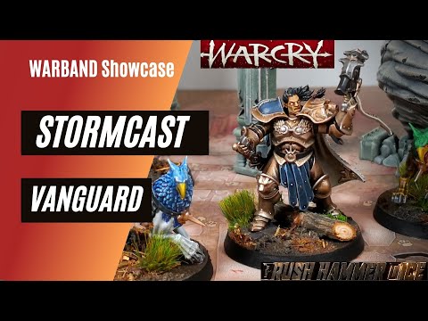 Warband showcase Stormcast Vanguard for Warcry