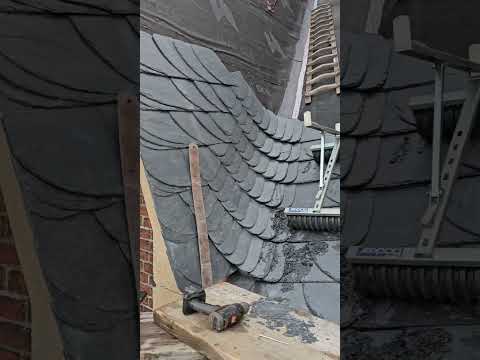 Bautagebuch 17.11.2025 Altdeutsche Deckung St. Jakob Kirche zu Köthen - Schieferdecker aus Sachsen