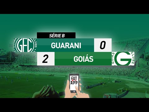 GUARANI 0X2 GOIÁS -  BRASILEIRÃO SÉRIE B 2018 (AO VIVO)  - 25ª RODADA