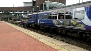 preview picture of video 'Class 156 departs St Helens Central'