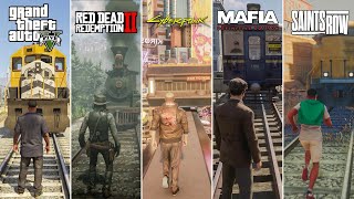 TRAIN PHYSICS in 13 OPEN-WORLD Games (2001-2023)