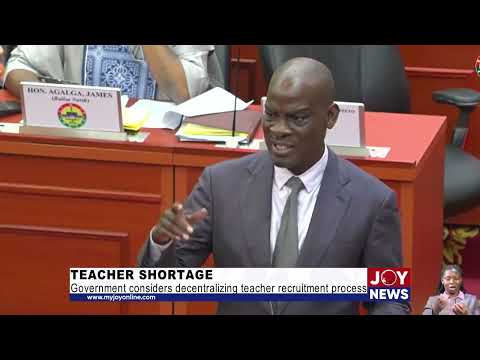 Teacher shortage: Government considers decentralizing teacher recruitment process