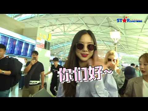 欢迎队长率智归队! EXID 时隔1年9个月完整体亮相 [솔지]