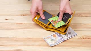 Гаманець 14597 шкіряний Vintage рудий