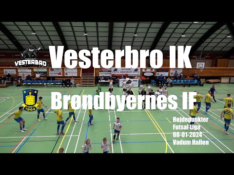 Vesterbro IK - Brøndby IF - Højdepunkter - 6/1-2024