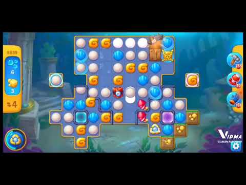 Fishdom. 9639 level no boosters and diamonds. 15 moves