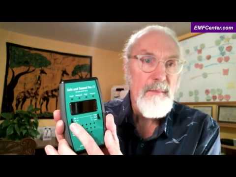 How to Use the “Safe and Sound Pro” to Measure Radio Frequency (RF) Fields (Instructions by Michael)