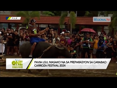 One Western Visayas: Pavia LGU, masako na sa preparasyon sa Carabao Carroza Festival 2024