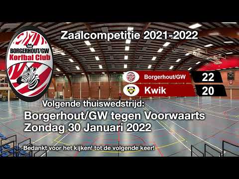 Borgerhout/GW tegen Kwik A - 09 januari 2022