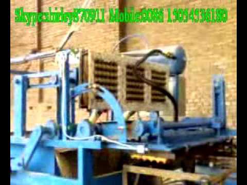 small egg tray machine with drying oven