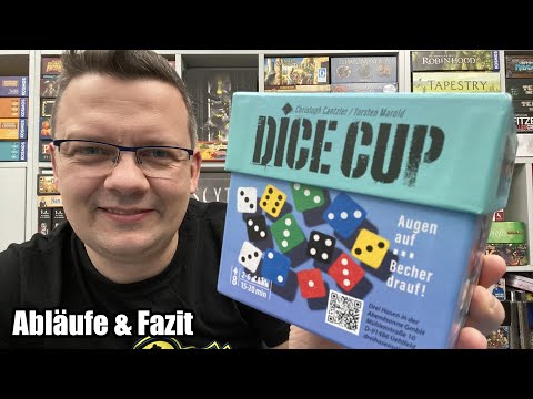 Dice Cup (3 Hasen in der Abendsonne) - Roll & Write - ab 8 Jahre - das bessere Kniffel