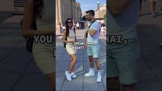 Download lagu PEOPLE WHO SPEAK THAI WHAT DID SHE SAY? #thai #thailand #translate #translatethis mp3