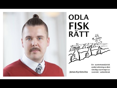 , title : 'Att odla fisk rätt - om lagstiftningen för svenskt vattenbruk'