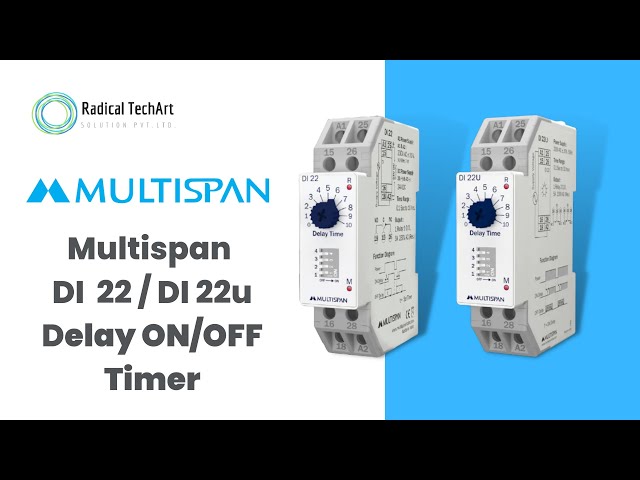 Timers and Counters - Multispan Analog Timer Manufacturer from Pune