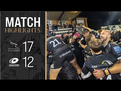 HISTORIC WIN AT KINGSTON PARK | Match Highlights: Newcastle Falcons v Saracens