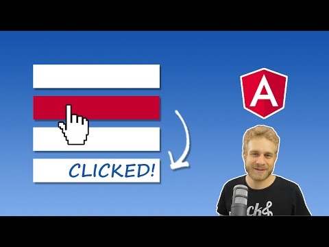 LISTS EVENTS DATABINDING Angular 2 0 Final Getting Started