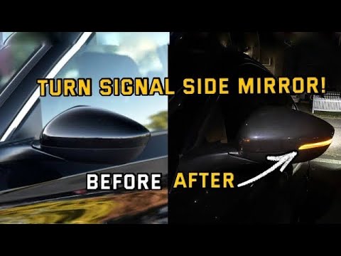 Turn signal side mirror install 10th gen accord