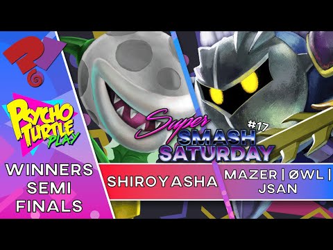 Super Smash Saturday #17 - Shiroyasha vs Mazer/ØWL | Jsan / Winners Semis