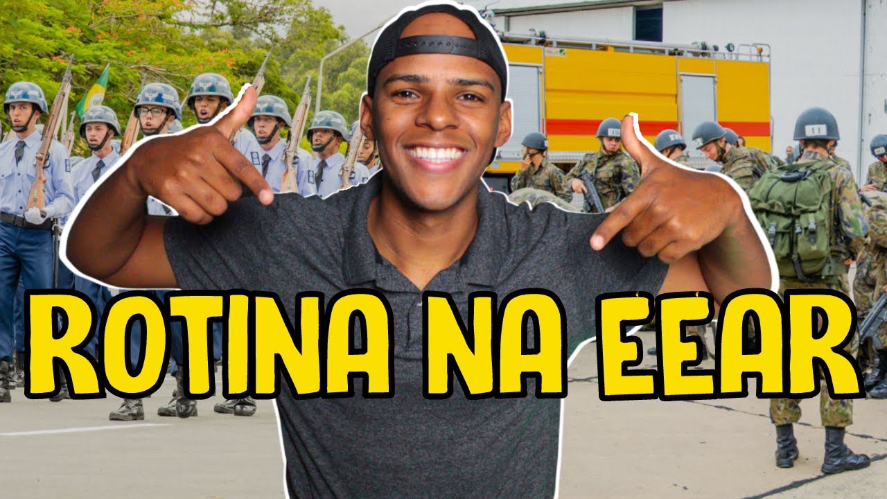 TUDO SOBRE A ROTINA EEAR | Todos os Horários!! [Triunfo Militar]