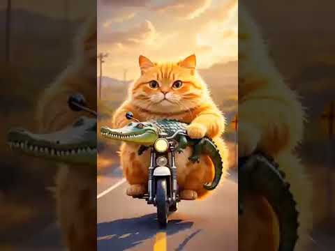 Watch till the end! This AI cat is hilarious!  #Shorts #FunnyCat #AICat #PetComedy #AnimationShorts