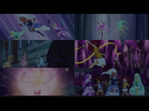 Lolirock - Season 1 Episode 26|Princesses Vs Gramorr Battle (Instrumental Scene)