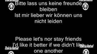 Tokio Hotel - Freunde Bleiben (german/english text)