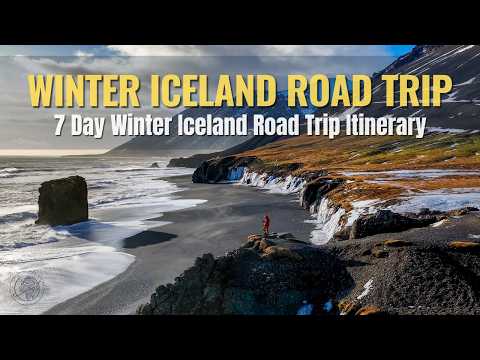 Iceland Winter Travel 7 Day Itinerary EPIC Campervan Road Trip