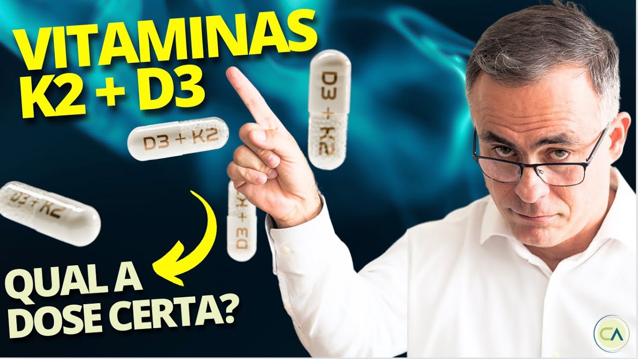 Qual a DOSE de VITAMINA K2 para se tomar com a VITAMINA D3?