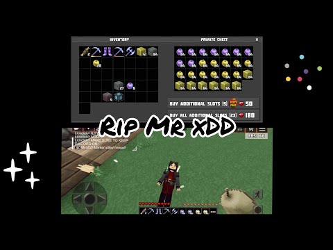 Another Legend Mr xDD Lost | Gave me all his stuff (Planet Of Cubes)