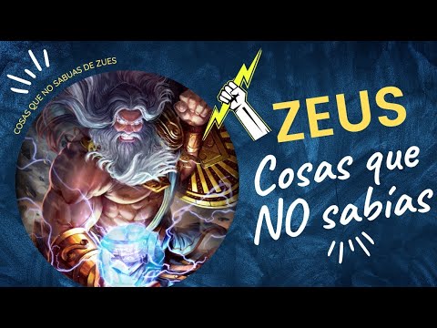 Cosas y Datos curiosos que No Sabías de Zeus. Mitología Griega #shorts