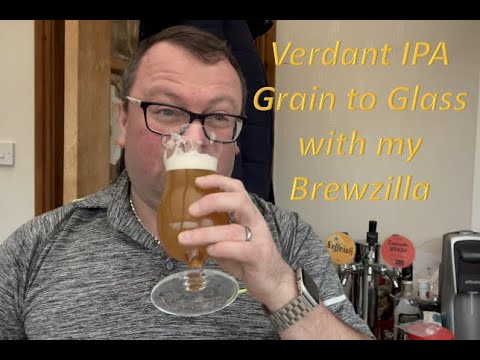 Making beer - Brewzilla Verdant IPA homebrew - grain to glass