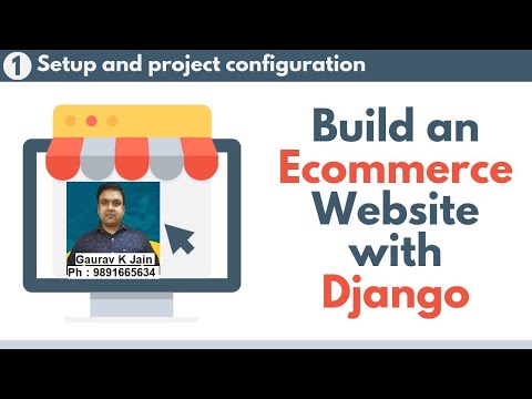 Build An Ecommerce  Website with Django- Part1