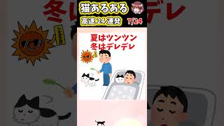 【2ch面白スレ】】猫あるある高速24連発!【Part1】#shorts