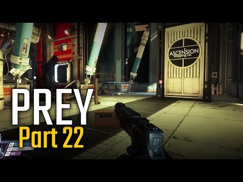 Prey Walkthrough Part 22 - Cargo Containers (PC Let's Play Commentary)