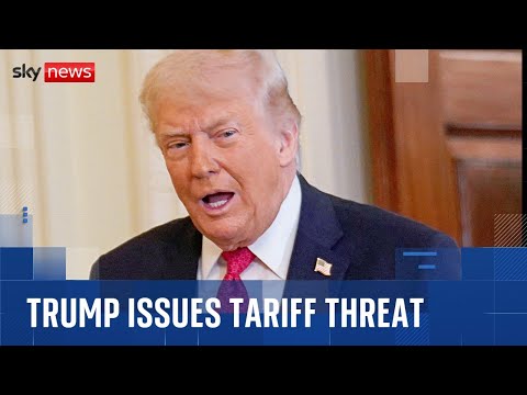 トランプ氏、グリーンランド巡り英国など欧州８カ国に鉄鋼関税の構え (Trump threatens UK and seven other European countries with tariffs over Greenland)
