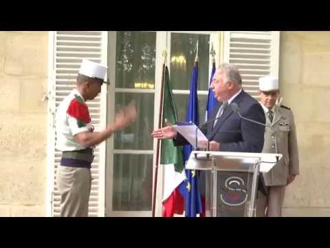 Prise D'Armes  Légion étrangère au Sénat