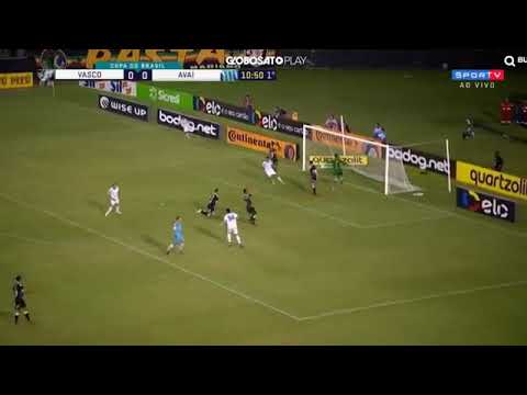 Gol Pedro Castro: Vasco 0x1 Avai
