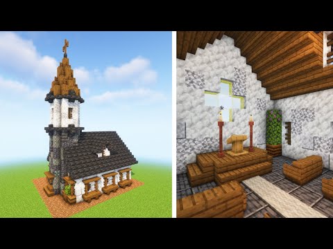Sevaris - Minecraft 1.19: How to build a Deepslate Church Tutorial
