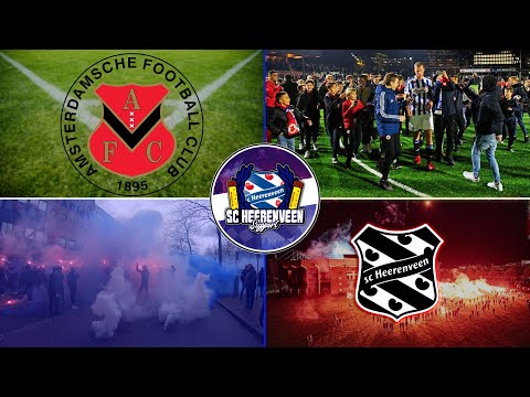 AFC AMSTERDAM - SC HEERENVEEN | 1-2 | KNVB BEKER | 1e RONDE | AWAYDAYS