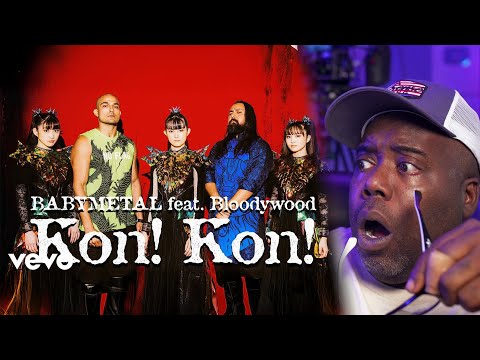 BABYMETAL - Kon! Kon! feat. Bloodywood (OFFICIAL MUSIC VIDEO) | REACTION