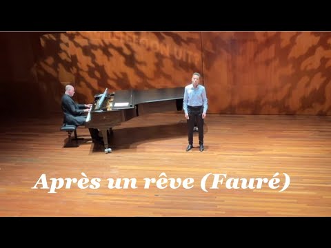 Singing Après Un Rêve (Fauré) In A Masterclass By Andreas Scholl
