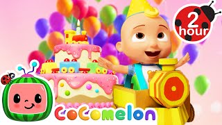 Download lagu JJ's Train Birthday Party! 🚂 | 2 HOURS | CoComelon Kids Songs & Nursery Rhymes mp3