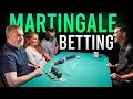 Card Counters Vs A Reverse Martingale Gambler