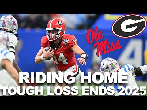 Riding Home: A Painful End to UGA's Promising 2025